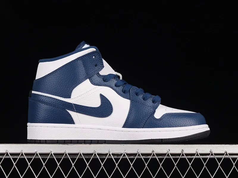 All categories Air Jordan Jordan series basketball shoes Air Jordan 1 Mid Air Jordan 1 Mid "French Blue" AJ1 Joe 1 Yin Yang China basketball shoes DR0501-401